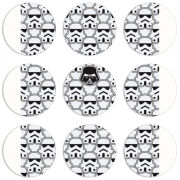 Магнитные фотопазлы круги d55 набор 9 штук 