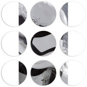 Магнитные фотопазлы круги d55 набор 9 штук 