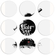 Магнитные фотопазлы круги d55 набор 9 штук 