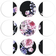 Магнитные фотопазлы круги d55 набор 9 штук 