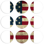 Магнитные фотопазлы круги d55 набор 9 штук 