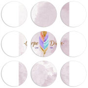 Магнитные фотопазлы круги d55 набор 9 штук 