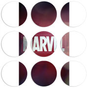 Магнитные фотопазлы круги d55 набор 9 штук 