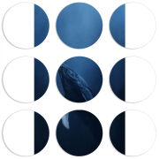 Магнитные фотопазлы круги d55 набор 9 штук 