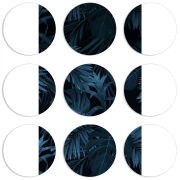 Магнитные фотопазлы круги d55 набор 9 штук 