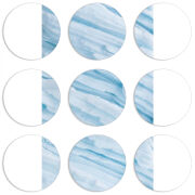 Магнитные фотопазлы круги d55 набор 9 штук 