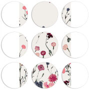 Магнитные фотопазлы круги d55 набор 9 штук 