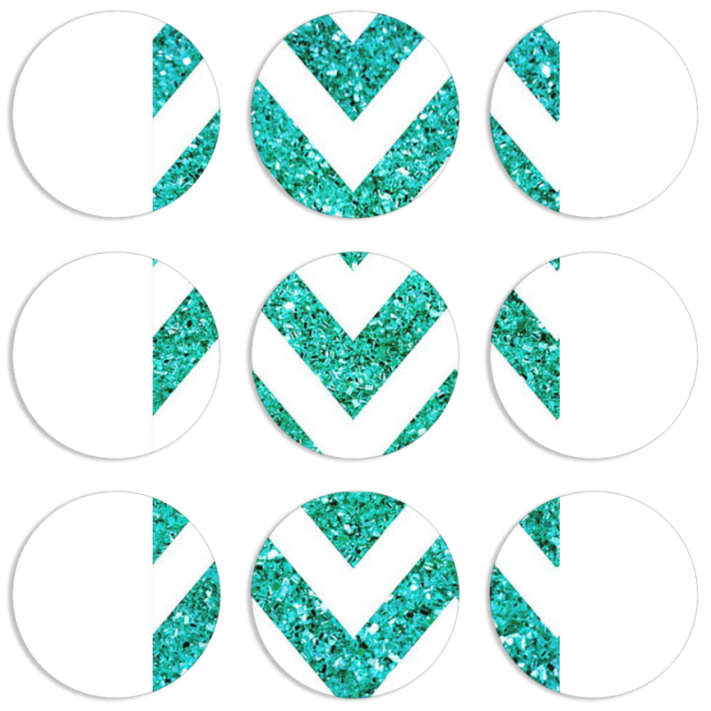 Магнитные фотопазлы круги d55 набор 9 штук 