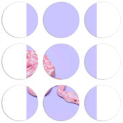 Магнитные фотопазлы круги d55 набор 9 штук 