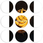 Магнитные фотопазлы круги d55 набор 9 штук 