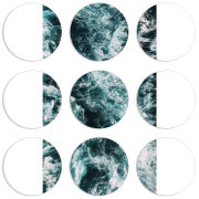 Магнитные фотопазлы круги d55 набор 9 штук 
