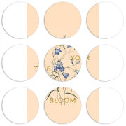 Магнитные фотопазлы круги d55 набор 9 штук 