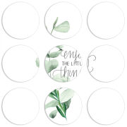 Магнитные фотопазлы круги d55 набор 9 штук 