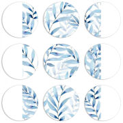 Магнитные фотопазлы круги d55 набор 9 штук 