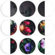 Магнитные фотопазлы круги d55 набор 9 штук 