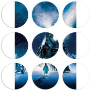 Магнитные фотопазлы круги d55 набор 9 штук 