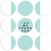 Магнитные фотопазлы круги d55 набор 9 штук 