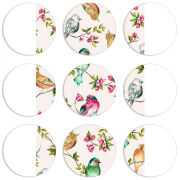 Магнитные фотопазлы круги d55 набор 9 штук 