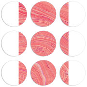 Магнитные фотопазлы круги d55 набор 9 штук 