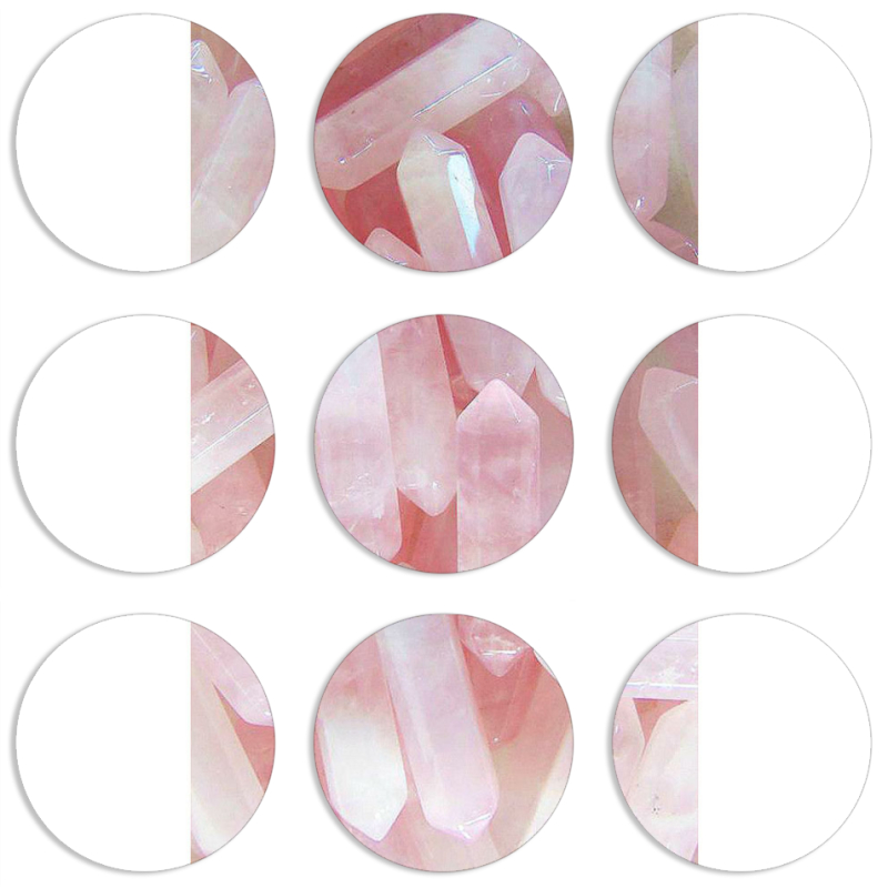 Магнитные фотопазлы круги d55 набор 9 штук 