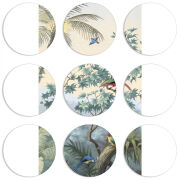 Магнитные фотопазлы круги d55 набор 9 штук 