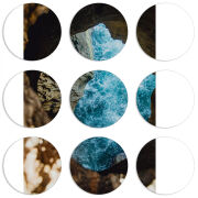 Магнитные фотопазлы круги d55 набор 9 штук 