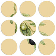 Магнитные фотопазлы круги d55 набор 9 штук 