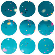 Магнитные фотопазлы круги d55 набор 9 штук 