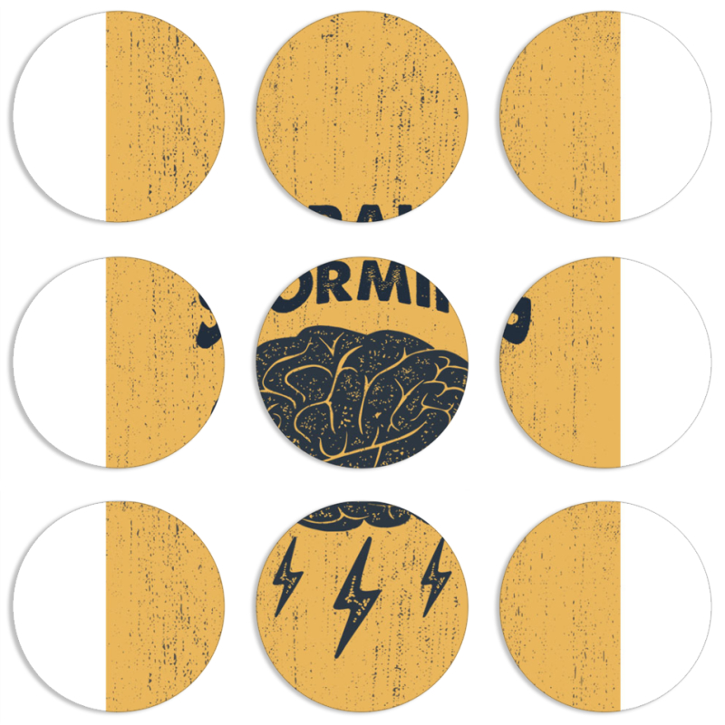 Магнитные фотопазлы круги d55 набор 9 штук 