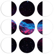 Магнитные фотопазлы круги d55 набор 9 штук 