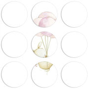 Магнитные фотопазлы круги d55 набор 9 штук 