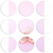 Магнитные фотопазлы круги d55 набор 9 штук 