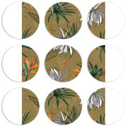 Магнитные фотопазлы круги d55 набор 9 штук 