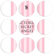 Магнитные фотопазлы круги d55 набор 9 штук 