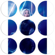 Магнитные фотопазлы круги d55 набор 9 штук 