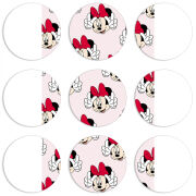 Магнитные фотопазлы круги d55 набор 9 штук 