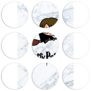 Магнитные фотопазлы круги d55 набор 9 штук 