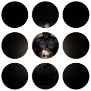 Магнитные фотопазлы круги d55 набор 9 штук 