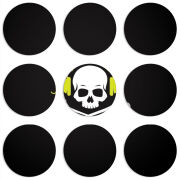 Магнитные фотопазлы круги d55 набор 9 штук 