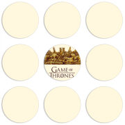 Магнитные фотопазлы круги d55 набор 9 штук 