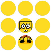 Магнитные фотопазлы круги d55 набор 9 штук 