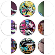 Магнитные фотопазлы круги d55 набор 9 штук 