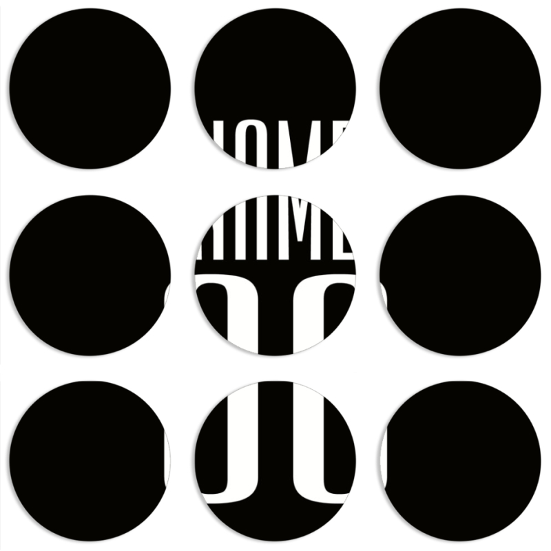 Магнитные фотопазлы круги d55 набор 9 штук 