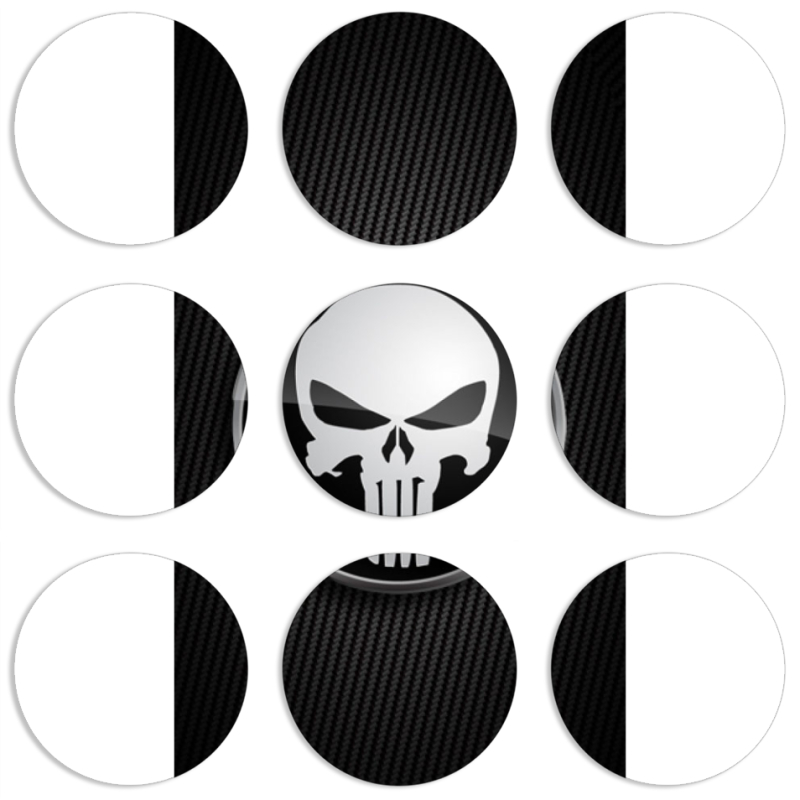 Магнитные фотопазлы круги d55 набор 9 штук 