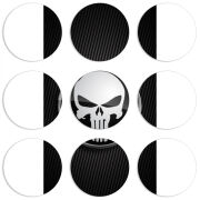 Магнитные фотопазлы круги d55 набор 9 штук 