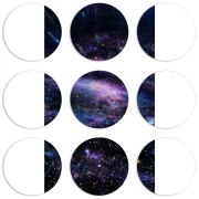 Магнитные фотопазлы круги d55 набор 9 штук 