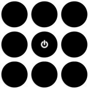 Магнитные фотопазлы круги d55 набор 9 штук 