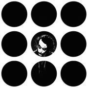 Магнитные фотопазлы круги d55 набор 9 штук 