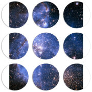 Магнитные фотопазлы круги d55 набор 9 штук 