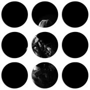 Магнитные фотопазлы круги d55 набор 9 штук 